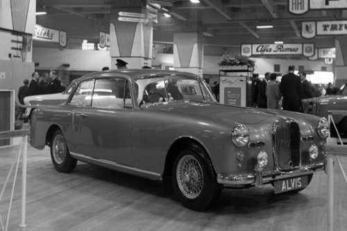 Alvis td21 motor show 1958 - td21,