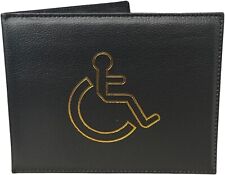 Pu Leather Disabled Parking Permit Holder Blue Badge Safe Hologram Display cover