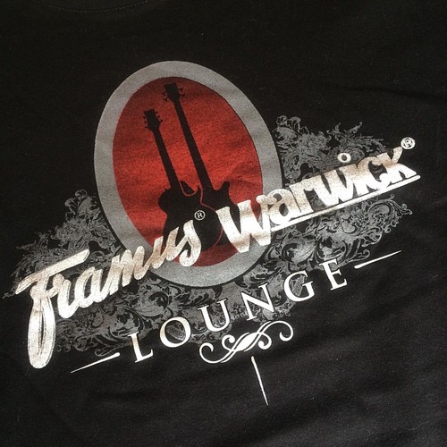 Framus warwick promo shirt - framus,