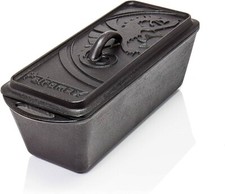 PETROMAX CAST IRON LOAF PAN WITH LID 2.4L K4 - for bread, cakes, roasts etc