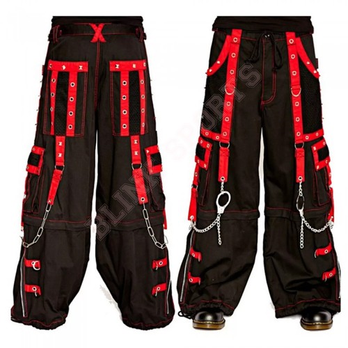 Cyber punk gothic pants for - pants,