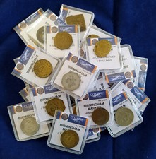 Birmingham market tokens fish - birmingham, tokens,