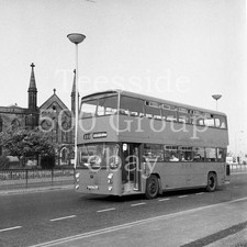 6cm x 6cm negative with copyright: Fishwick's Leyland Atlantean STD179L