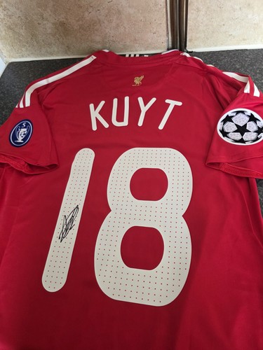 Dirk kuyt signed liverpool - dirk,