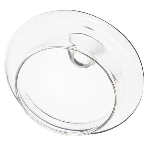 Clear glass teapot cover - teapot,