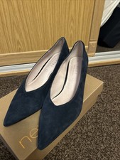 Next Women's Kitten Heels Navy