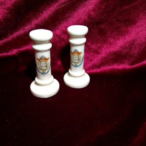Pair miniature crested - pair,