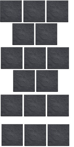 Black textured garden - 16,