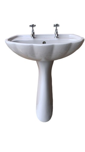 Whisper grey shell basin - grey, and