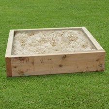 Outdoor Wooden Sandpit