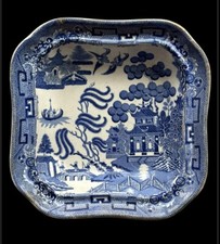 Antique Copeland Blue Willow