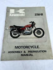 Kawasaki Z750-B1 | Motorcycle Assembly & Preparation Manual