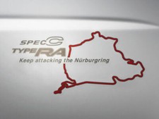SUBARU OEM Impreza GC8 WRX STI Spec C Type RA Decal Sticker Emblem Nurburgring