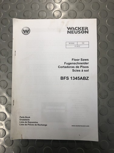 Wacker neuson floor - wacker,