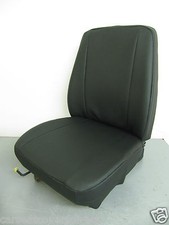 JCB 530 SEAT COVER LEATHERETTE HEAVY DUTY WATERPROOF SINGLE SEAT COVER - 1st Gen