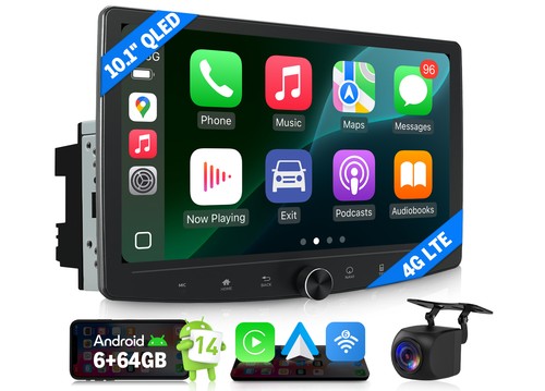Double din car stereo - car,