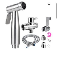 Handheld Stainless Steel Bidet Sprayer Kit Douche Muslim Shower Spray