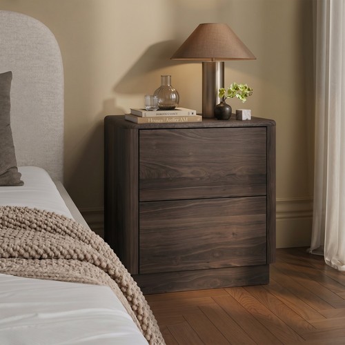 Modern walnut drawer - modern,