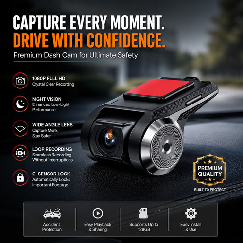 1080p dual lens car dvr - 1080p,
