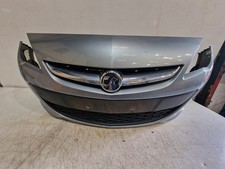 VAUXHALL ASTRA J FACELIFT 2014 FRONT BUMPER IN SILVER Z179