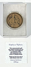 Disney Cast Member Exclusive SLEEPING BEAUTY 50th Ann Bronze Coin LE 1000 COA