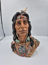 Large Native American Indian Bust Approx 33"