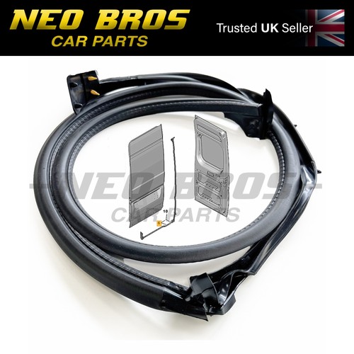 Rear passenger door rubber - passenger,