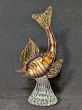 Murano Aventurine Fish—Gold