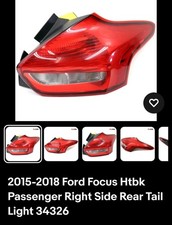 Ford Focus Drivers Side Rear