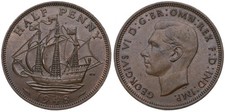 Great Britain - Great Britain 1/2 Half Penny 1860-1951 - Various Years