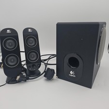Logitech X-230 Music Base And Speakers tested, Rarely Used, Very Good Condition