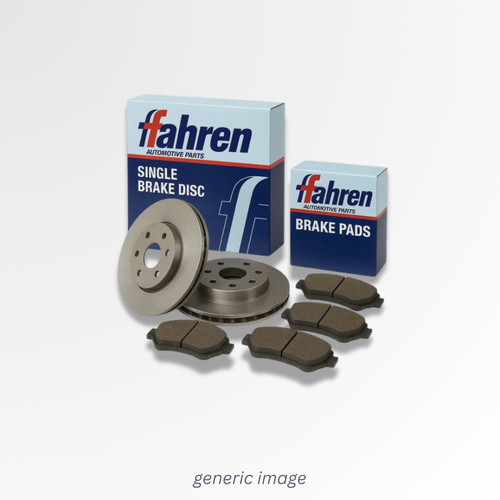 Fahren front brake vented - brake,