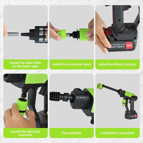 Cordless car pressure - car, washer