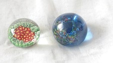 Two Vintage Paperweights.