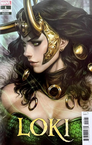 Loki artgerm variant cover - loki,