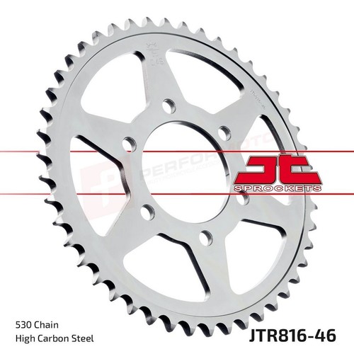 Steel rear sprocket - jt,