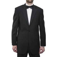 Mens Black Tuxedo Suit Single