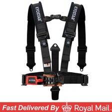 KYOSTAR 2" Latch&Link Racing 5Point Safety Harness Seatbelt Heavy Duty Straps UK
