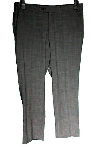 Mens trousers checked wool - trousers,