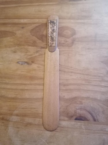 Antique wooden page - wooden,
