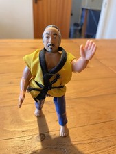 Remco 1986 Karate Kid Mr. Miyagi Action Figure