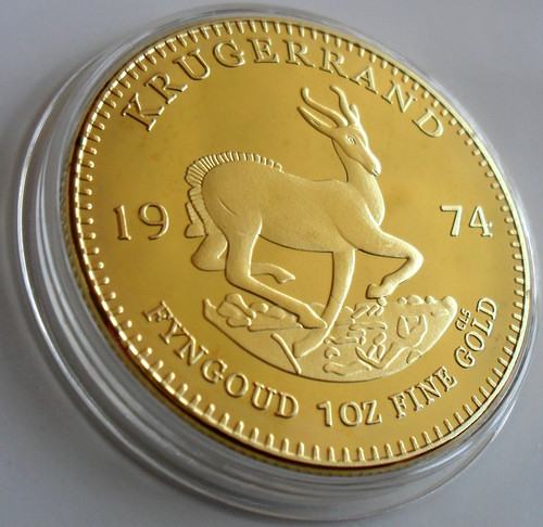 1974 gold plated 1oz - 1oz, 24k