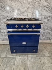 LACANCHE COOKER CORMATIN 70cm  GAS  RANGE COOKER IN BLUE AND NICKEL 