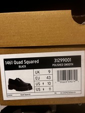Dr. Martens Black 1461 Quad