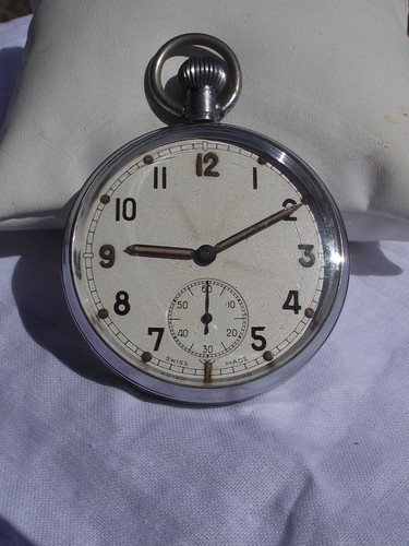 Tissot ww2 military pocket - ww2,