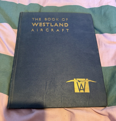 Westland aircraft hardback - westland,