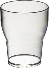 Plastic Unbreakable Reusable Polycarbonate Tulip Stacking Tumbler FAST DELIVERY