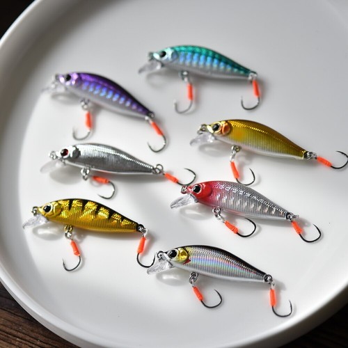 7pcs sinking minnow 45mm 5g - 7pcs,