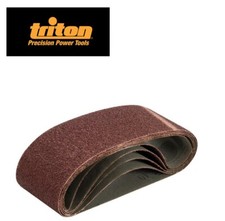 5 x Sanding Belts 75 x 457mm - Triton Sanders - 150 Grit