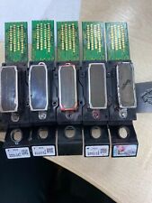 5x Mimaki Roland Epson Eco Solvent UV Printer Used DX4 Print Head Blocked Dry.